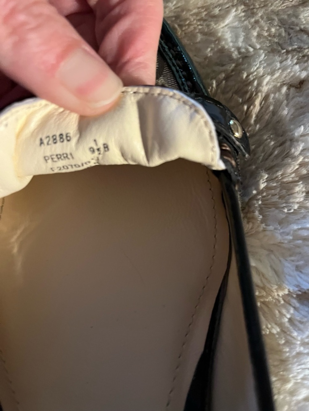 Authentic Coach Perri Signature Loafers Sz 9.5B NWOT Horsebit Flats w/ Box - Picture 6 of 7